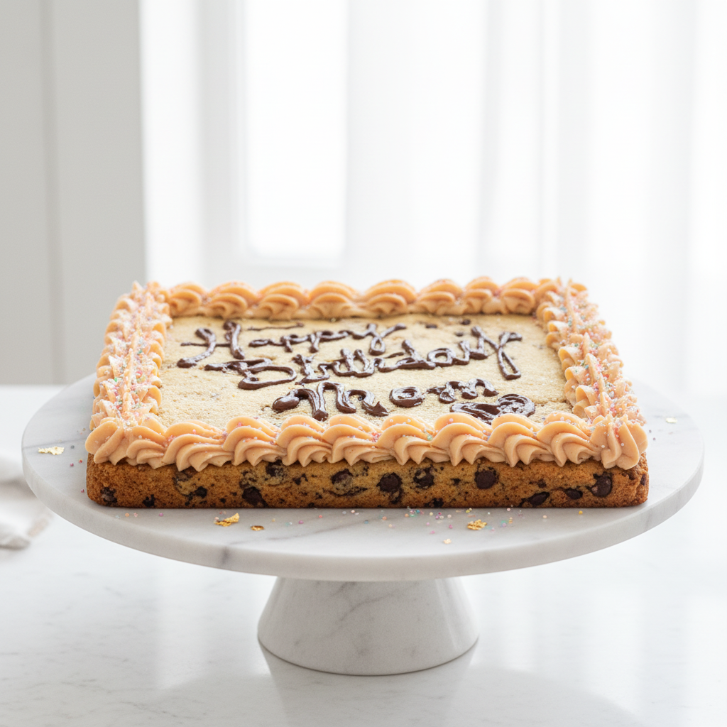  Personalized cookie cake for birthdays and celebrations — Jhojhy Cookies Miami